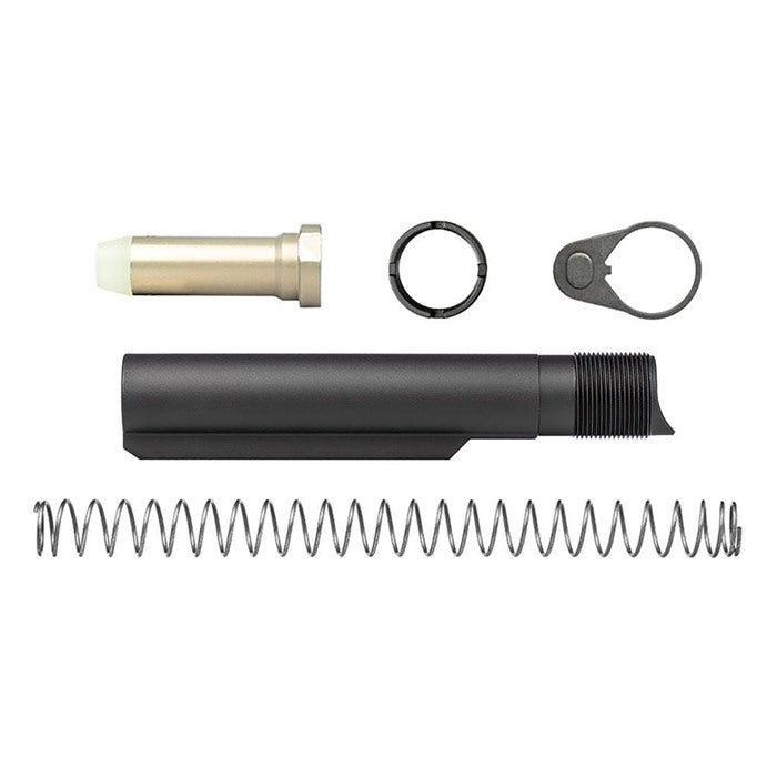 Aero Precision, Enhanced Carbine Buffer Kit, Buffer Tube Complete Assembly, Black, AR-10