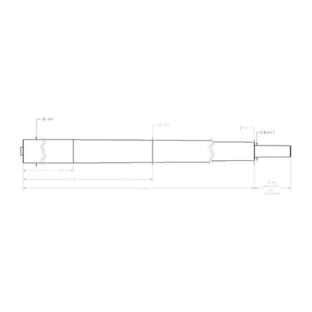 Bolt-Action 30 Caliber Stainless Steel Barrel