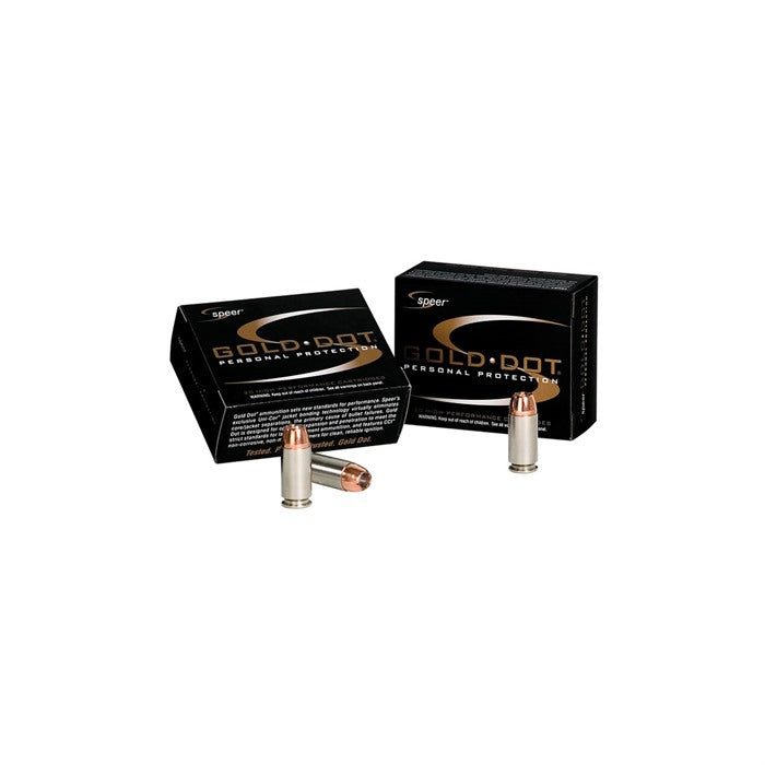 Speer Gold Dot +P Personal Protection 9mm Luger / Parabellum 124 gr JHP ammo