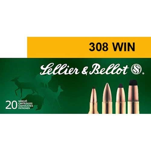 Sellier and Bellot Match .308 Win / 7.62x51mm 168 Gr BTHP