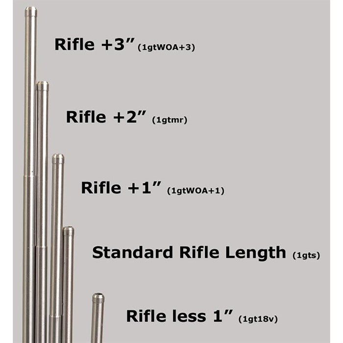Extended Length Gas Tubes for AR-15 Rifles