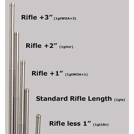 Extended Length Gas Tubes for AR-15 Rifles