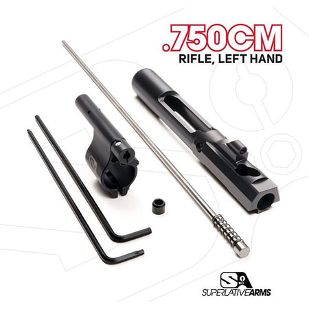 AR-15 Adjustable Piston System with Clamp .750" Block Left Hand