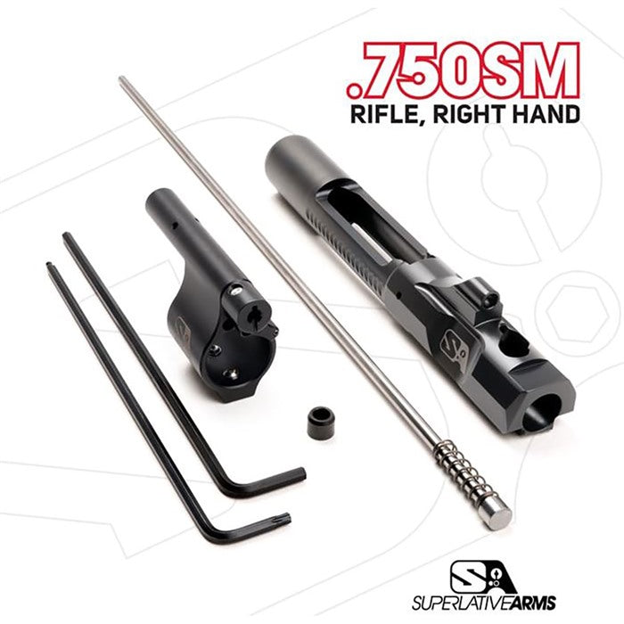 AR-15 Adjustable Piston System with 0.750" Gas Block Right Hand