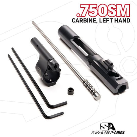 AR-15 Adjustable Piston System with 0.750" Gas Block Left Hand