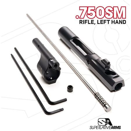 AR-15 Adjustable Piston System with 0.750" Gas Block Left Hand