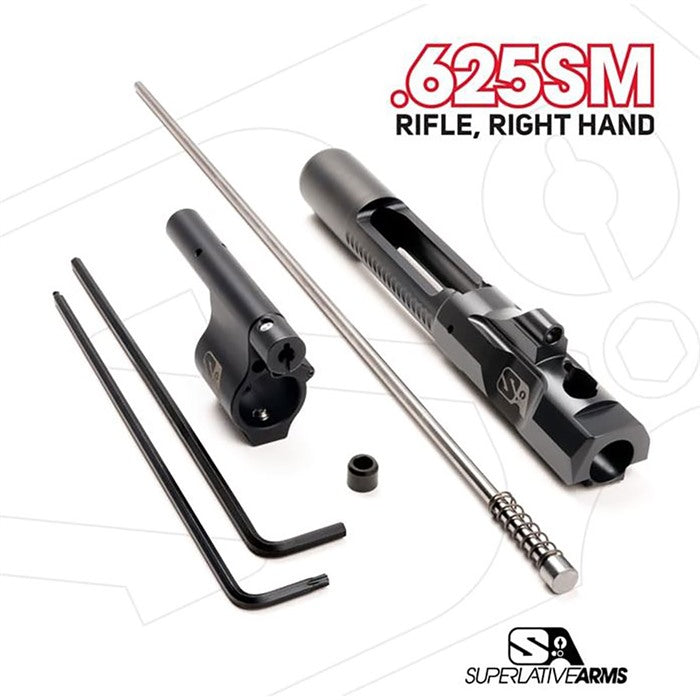 AR-15 Adjustable Piston System with 0.625" Gas Block Right Hand