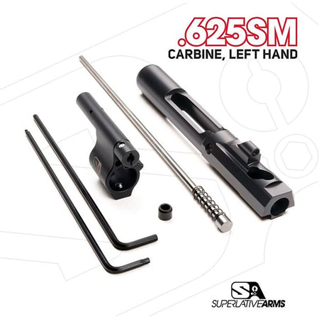 AR-15 Adjustable Piston System with 0.625" Gas Block Left Hand