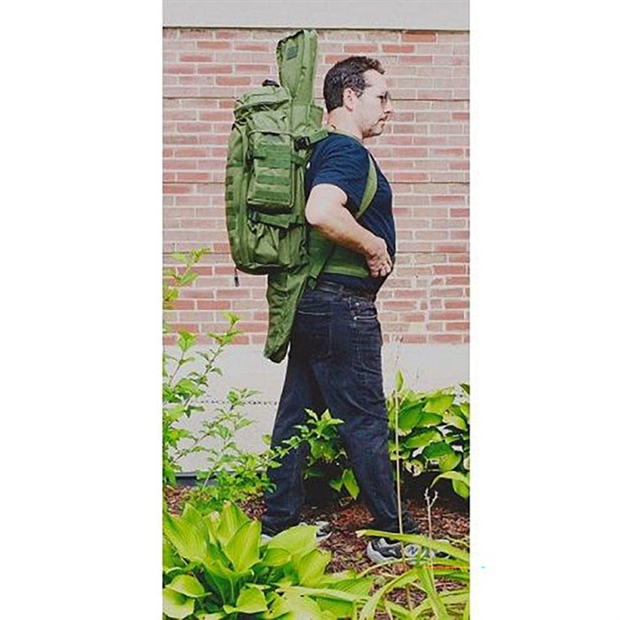 Tactical Assault Bag with Rifle Holder