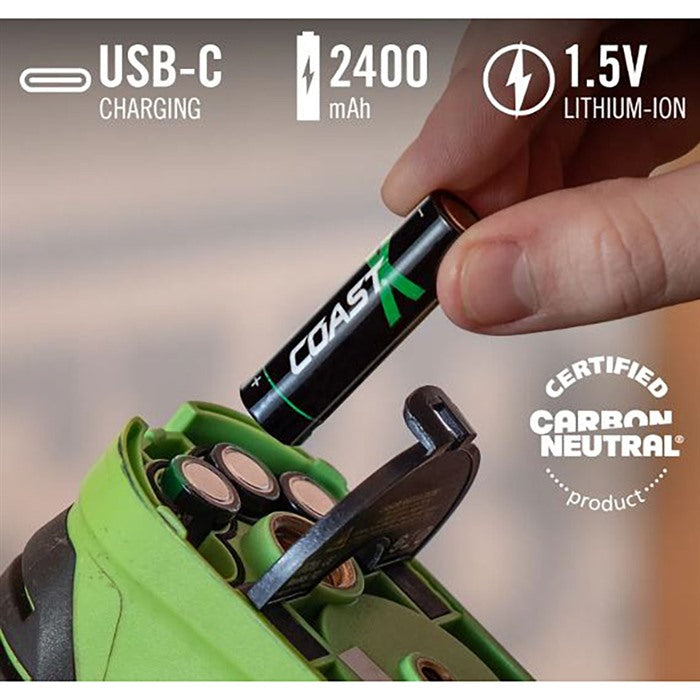 ZXAA RECHARGABLE BATTERY 8-PACK
