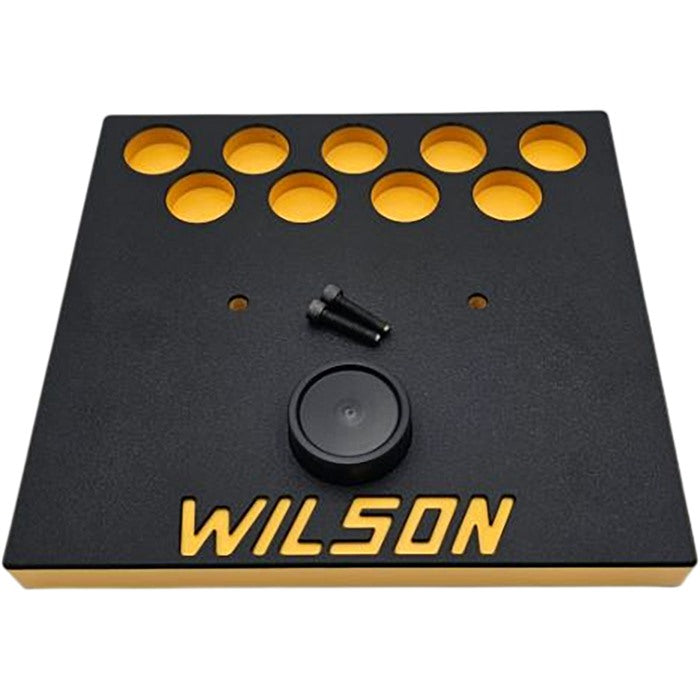 L.E. Wilson Case Trimmer Platform with Integrated Tapping Block and Rubber Feet