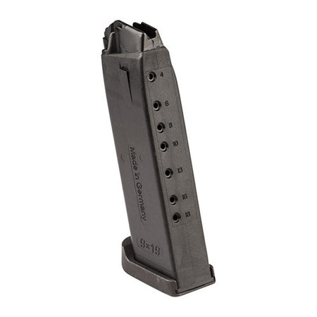 H&K USP9 9mm Luger 18-Round Black Detachable Handgun Magazine (234656S)
