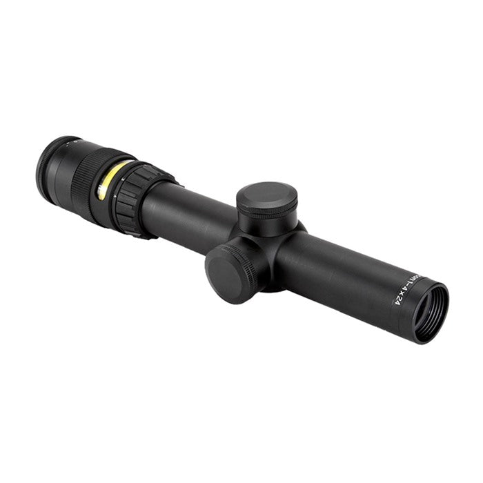 Trijicon AccuPoint Rifle Scope 1-4x24mm Duplex with Amber Dot Reticle
