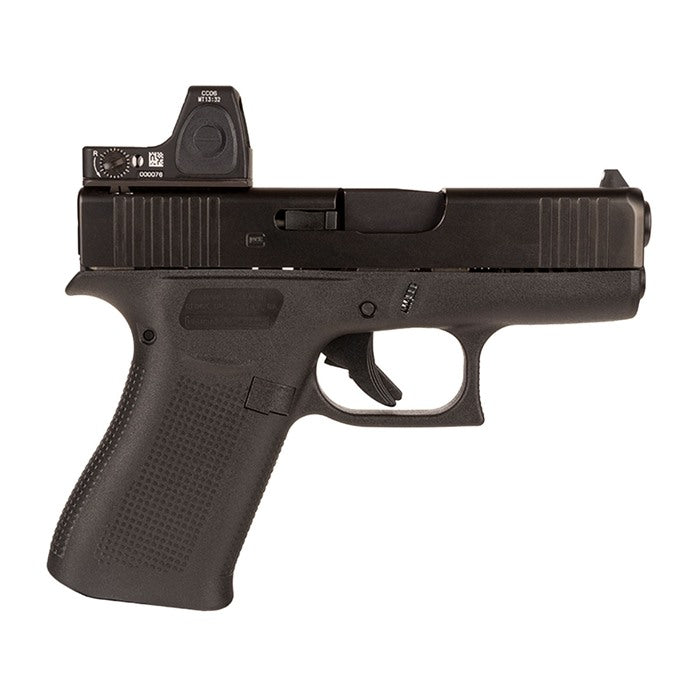 Trijicon RMRcc Dovetail Mount for Glock Non-MOS Pistols Matte Black Steel