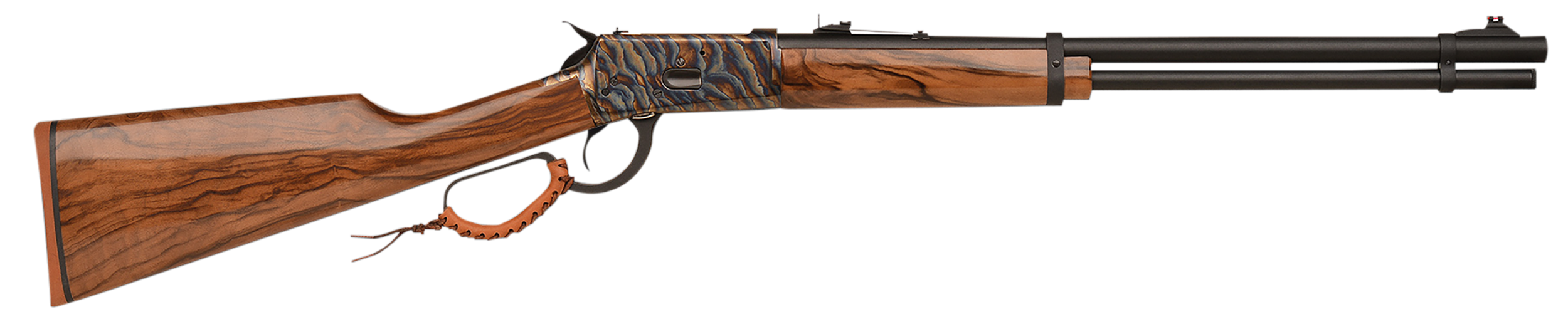 Gforce Arms GFLVR3030CC Saddlehorn 30-30 Win 10+1 20" Blued Steel Barrel, Color Case Hardened Steel Receiver, Fixed Turkish Walnut Stock