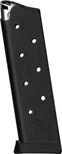 Metalform 1911 Government .45 ACP 8-Round Black Magazine with Removable Base