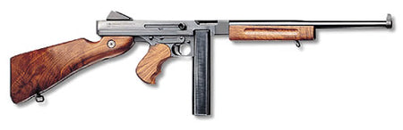 Thompson TM1 M1 Carbine Carbine 45 ACP Caliber with 16.50" Barrel, 30+1 Capacity (Stick), Blued Metal Finish, American Walnut Stock Wood Grip Right Hand