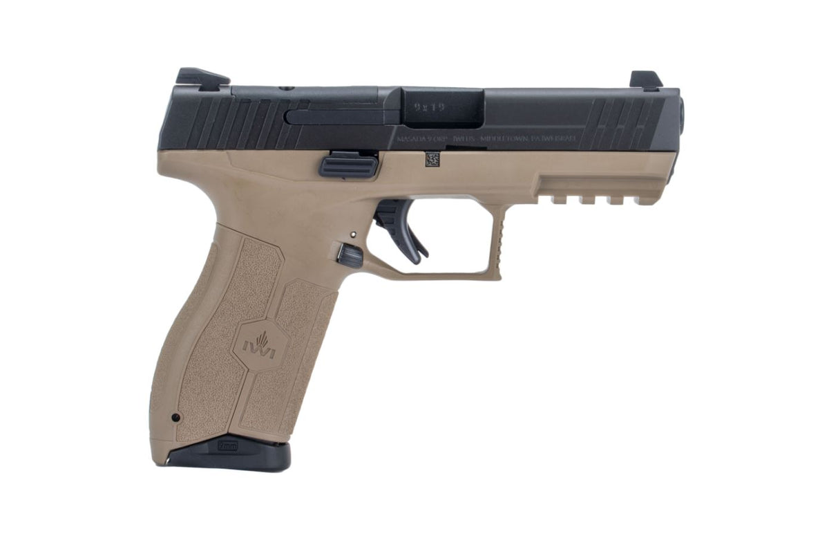 MASADA OR 9MM POLY 4" FDE 10+1 (2) 10RD MAGS | OPTICS READY