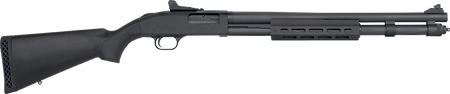 Mossberg 50674 590 12 Gauge Pump 3" 8+1 20" Matte Blued Steel Barrel, Matte Blued Drilled & Tapped Receiver, M-LOK Handguards, Black Fixed Synthetic Stock