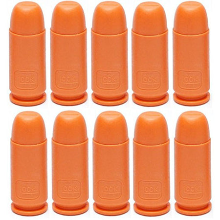 Glock Dummy Rounds .45 ACP Orange Plastic Training Rounds 50-Pack
