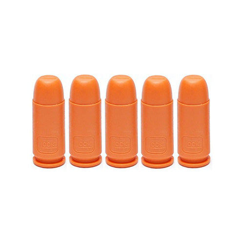 Glock Dummy Rounds 9x19mm Orange Plastic Training Rounds 50-Pack