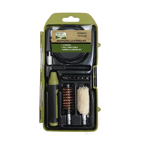 12 Gauge 13-Piece Shotgun Cleaning Kit in Hard Case