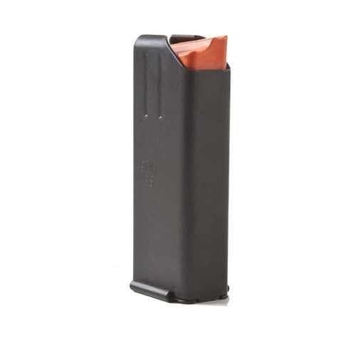 ASC AR-15 9mm Stainless Steel 10rd Black Marlube Magazine Orange Follower