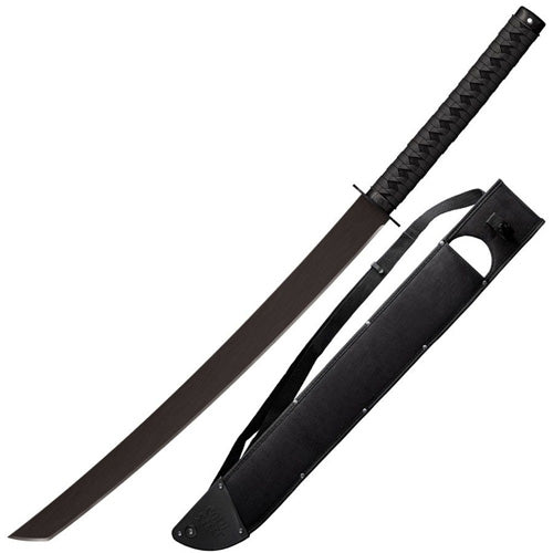 Tactical Katana Machete 24in 1055 Carbon Steel Blade with Cor-Ex Sheath