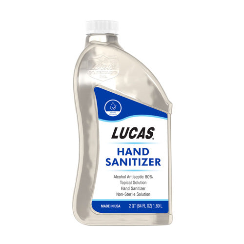 Hand Sanitizer 64 oz 80% Ethyl Alcohol Liquid Formula