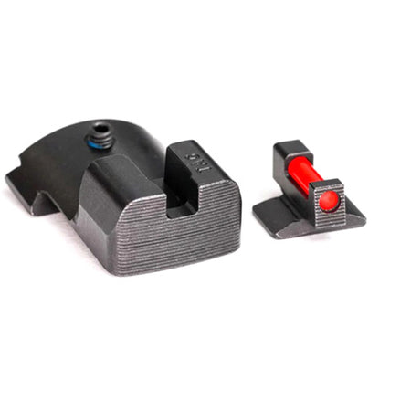 TAG Iron Sights Kimber 1911 TSH Tactical Hybrid Sight Set with FiberLok Front