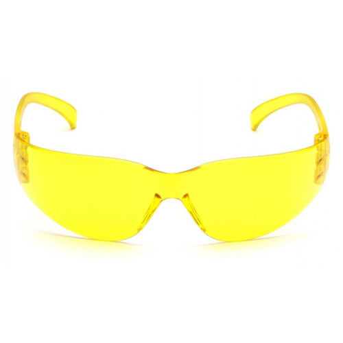 Pyramex Intruder Safety Glasses Amber Frame Amber Lens
