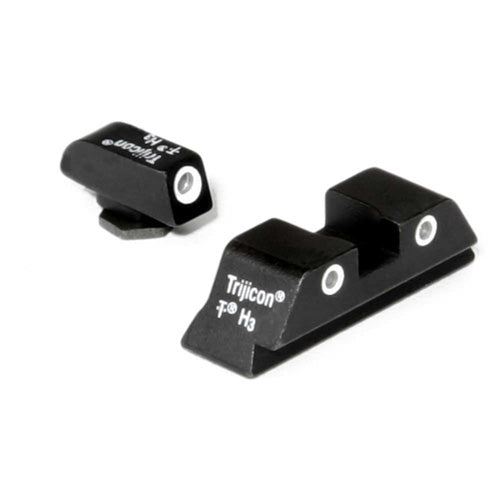 Trijicon Bright & Tough Night Sights for Glock 20/21/29/30 - Green Front, Yellow Rear