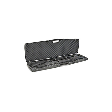 Plano Special Edition Double Scoped Rifle and Shotgun Hard Case, 52.5x16x4in, Black
