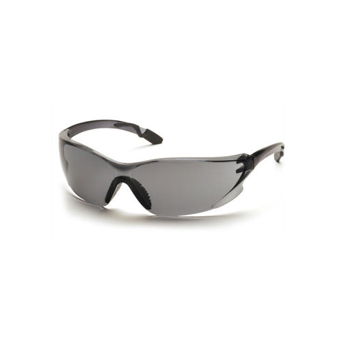 Achieva Safety Glasses Gray Temples Gray Lens Frameless