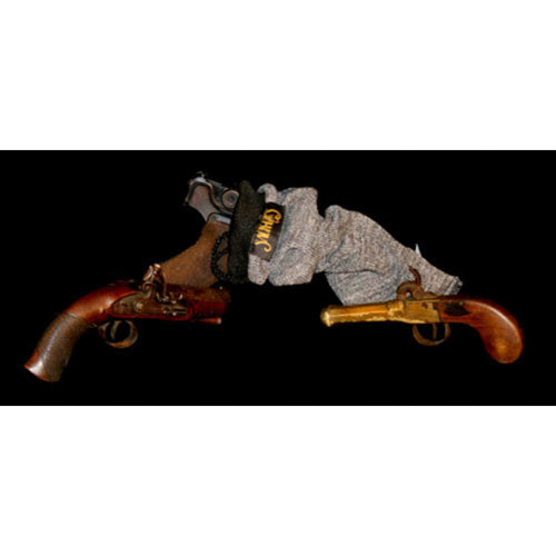 Sack-Ups Camo Field Gray Pistol Sack 10 Inch Silicone Treated