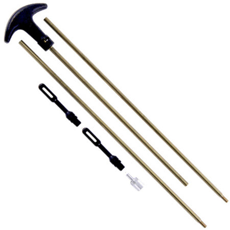 One-Piece Brass Pistol Cleaning Rod .38-.45 Cal / 9mm