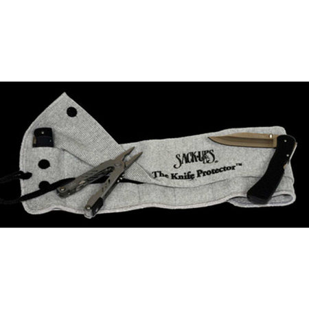 Sack-Ups Protector 10 Folder Knife Roll Plain Grey