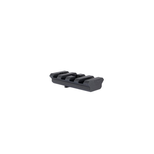Trijicon Picatinny Rail Mount for Q-LOC Ring Caps, Anodized Black AC22081