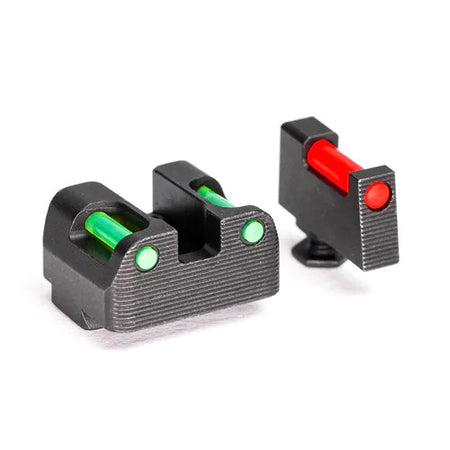 TAG Iron Sights Glock TSF Optics Ready 9mm/.40 S&W Fiber Optic Sight Set