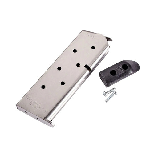 CMC Classic Compact 1911 .45 ACP 7rd Stainless Magazine with Base Pad