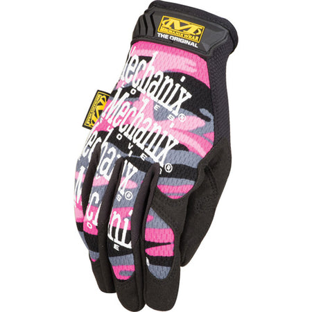 Mechanix Wear Women's Original Pink Camo Work Glove, Large