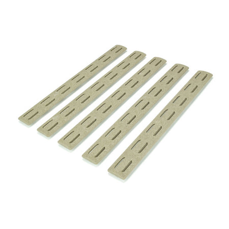 BCMGunfighter M-LOK Rail Panel Kit 5-Pack Polymer