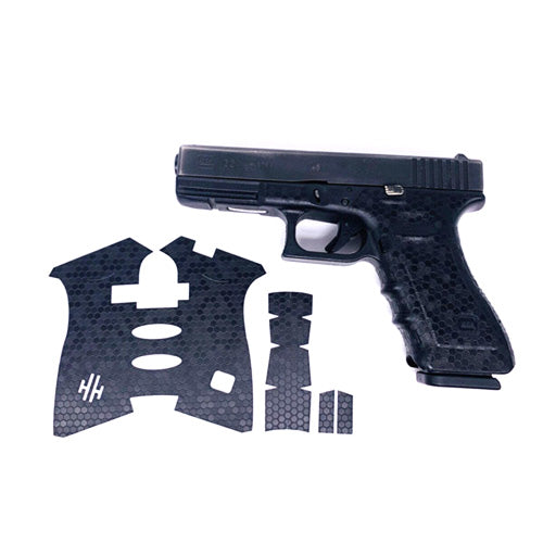 Glock 17/22/34/35 Gen 4 Textured Rubber Grip Enhancement