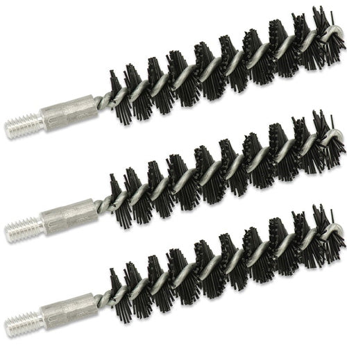 Bore Tech 3-Pack Nylon Rifle Bore Brush .44 / .45 Cal 8/32 Male Thread