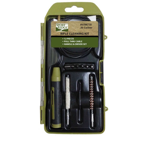 .22 Cal 12-Piece Rifle Cleaning Kit in Hard Case