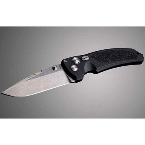 EX-03 Manual Folder 3.5" Drop Point Matte Black Polymer Handle Knife