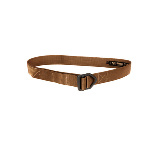 Tac Shield Tactical Rigger Belt Coyote Small 30-34 Inch 1.75in