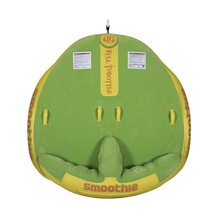 Smoothie Flocked Sit-On-Top 2-Person Green Tube