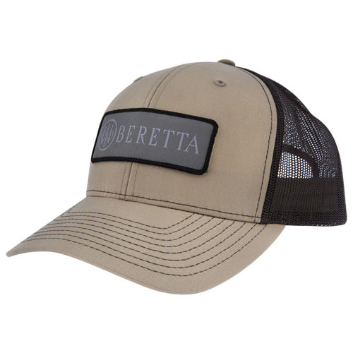 Beretta SDY Trucker Hat Khaki and Black OSFA Snapback