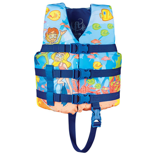 Full Throttle Child Character Life Vest - Snorkel Design 30-50 lbs